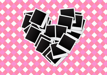 Free Heart Frames Vector - vector gratuit #337089